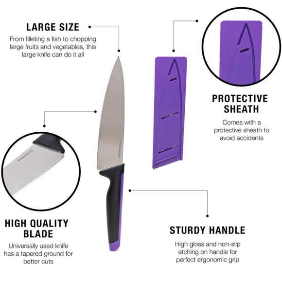 Tupperware Chef Knife - Picture 3 of 4